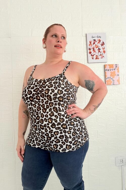 MUSCULOSA TIRAS ANIMAL TALLE ESPECIAL
